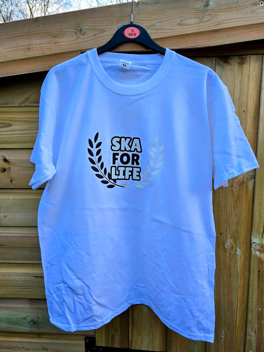 SKA For Life 2Tone Laurel T-Shirt - SALE