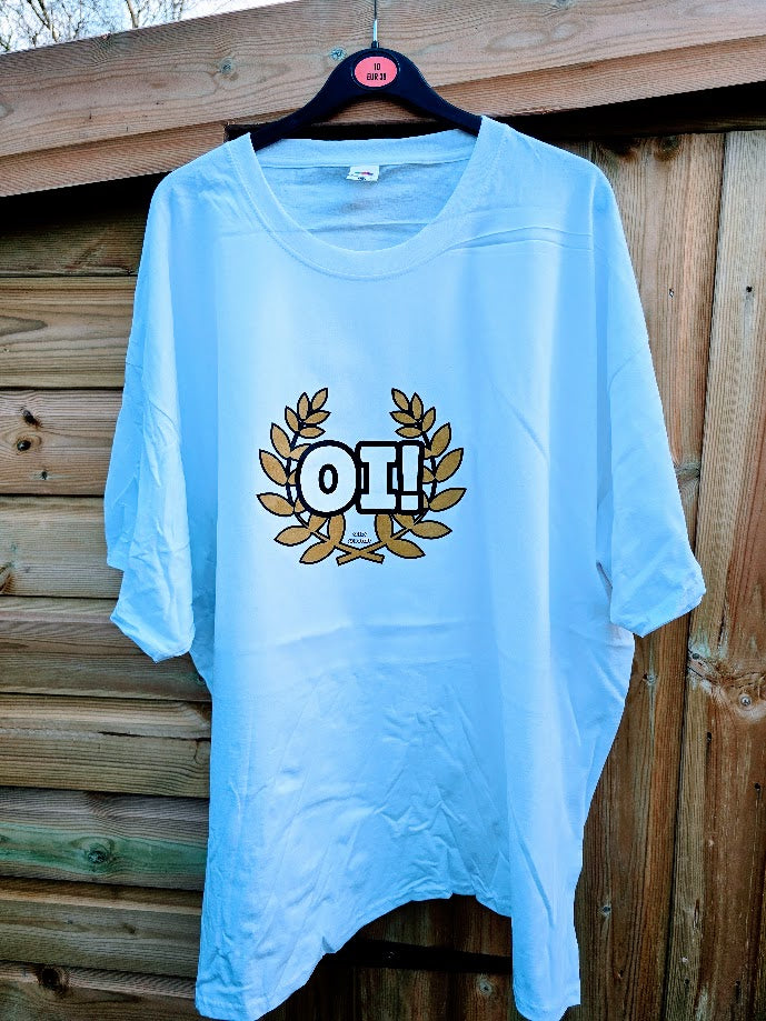 Oi! SKA Laurel Gold T-Shirt - SALE