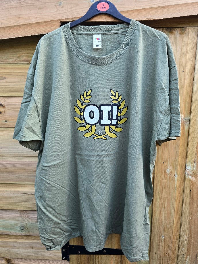 Oi! SKA Laurel Gold T-Shirt - SALE