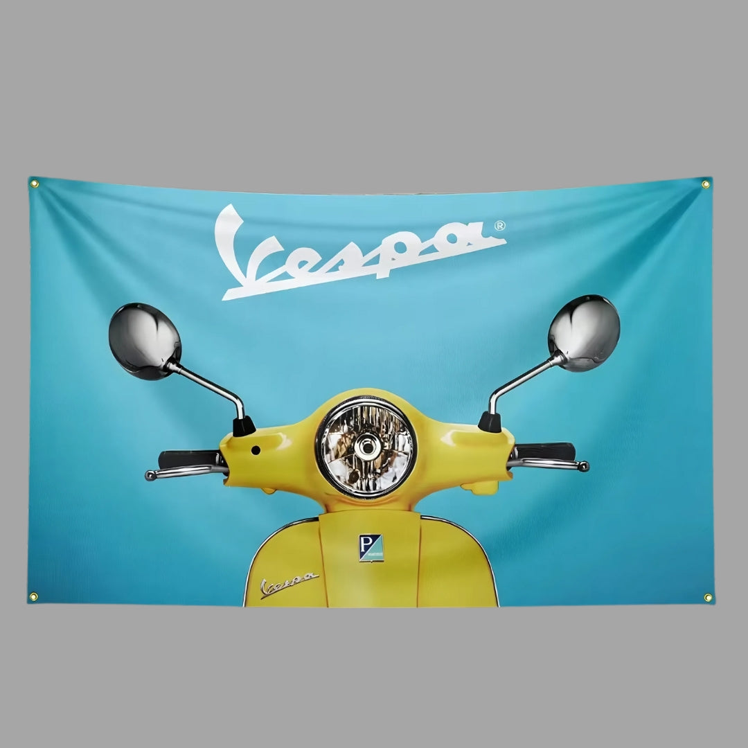 Italienische Vespa-Flagge, 90 x 150 cm