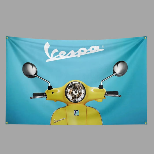 Italienische Vespa-Flagge, 90 x 150 cm