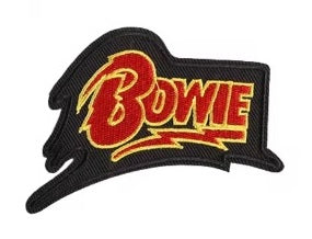 Bowie Embroidered Patch