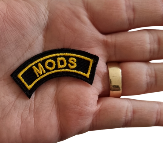 Mods Army Rank Style Embroidered Patch