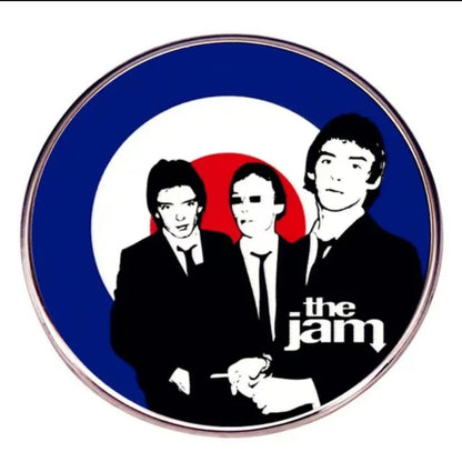 Anstecknadel „The Jam“ Bandfoto 30 mm