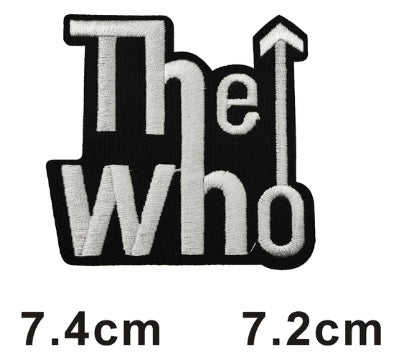 Bestickter Aufnäher zum Aufbügeln oder Aufnähen von The Who