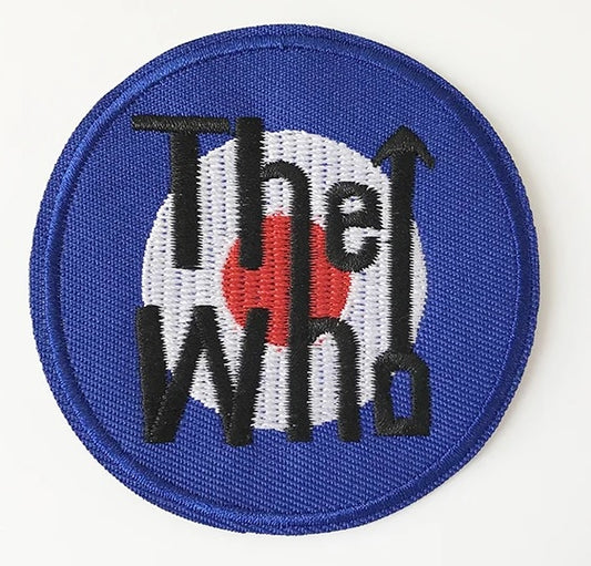 The Who MOD Target Embroidered Iron Sew On Patch